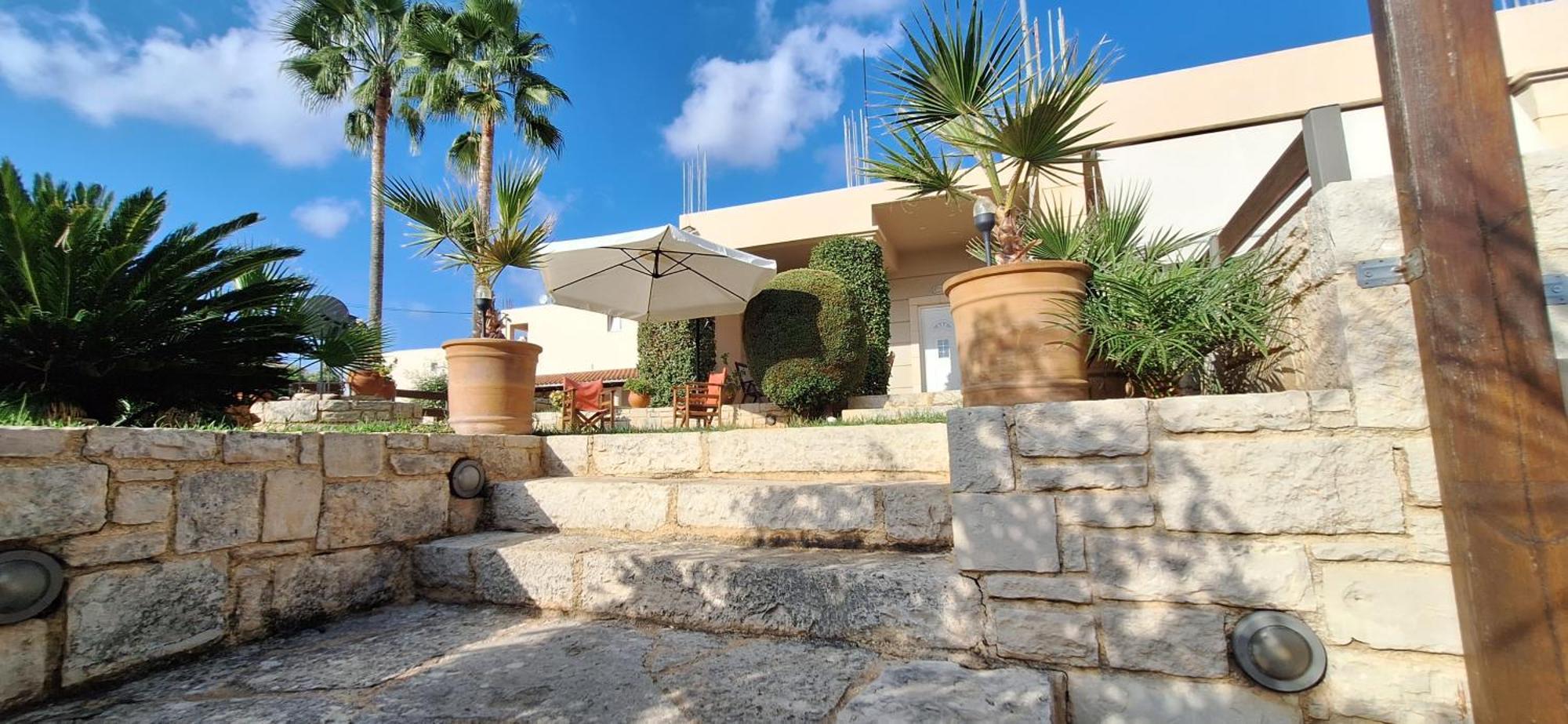 Modern Villa In Chania Perivolia  Экстерьер фото