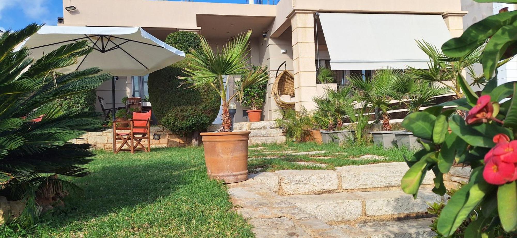 Modern Villa In Chania Perivolia  Экстерьер фото
