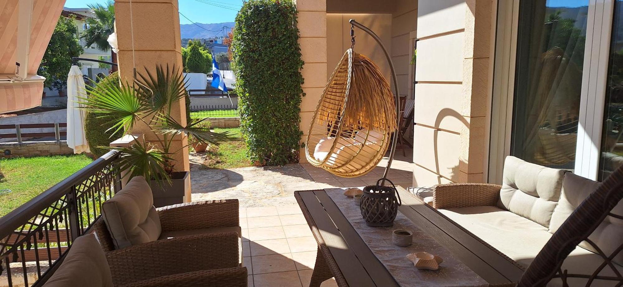 Modern Villa In Chania Perivolia  Экстерьер фото